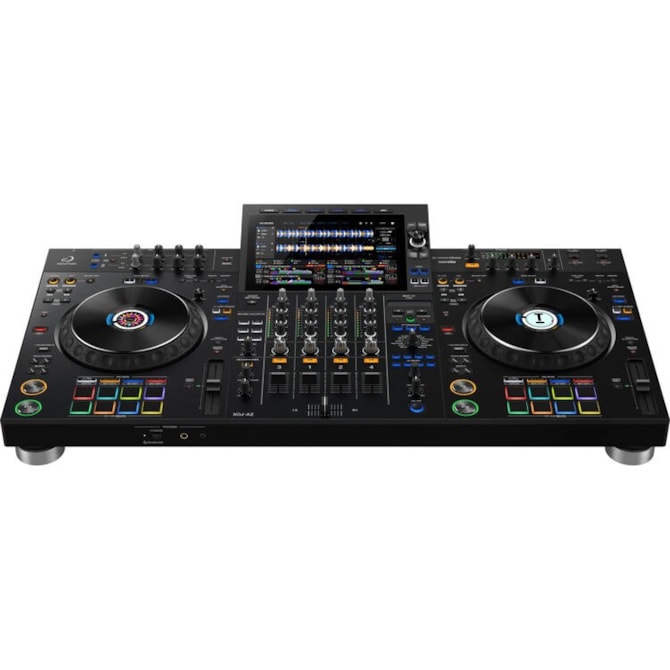 AlphaTheta XDJ-AZ Controlador Sistema DJ All-in-One Profissional 4 Canais Wi-Fi Bluetooth Otimizado - Preto-0621611b-c3f4-42a9-bfac-1f90b5f37844