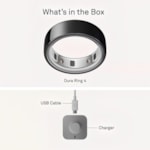 Anel Inteligente Smart Oura Ring 4 Bluetooth Tamanho 7 - Preto-8e50ffde-cc4c-4fec-8119-0b0e72c67f13