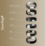 Anel Inteligente Smart Oura Ring 5 Bluetooth Tamanho 6 - Dourado-9ddbb7ef-1825-4da5-8fa1-7716b7f24350