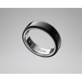Anel Inteligente Smart Oura Ring 5 Bluetooth Tamanho 6- Preto