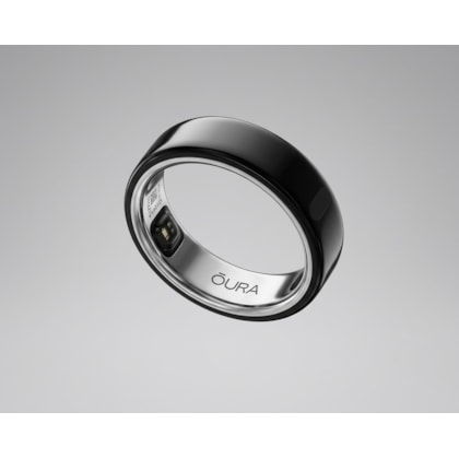 Anel Inteligente Smart Oura Ring 5 Bluetooth Tamanho 6- Preto