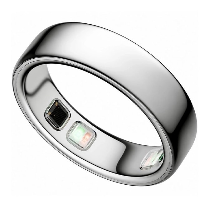 Anel Inteligente Smart Oura Ring 5 Bluetooth Tamanho 7 - Prata-9fd59af4-c212-44c2-8a53-c29fc6ff12ad