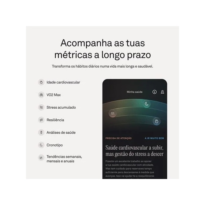 Anel Inteligente Smart Oura Ring 5 Bluetooth Tamanho 7 - Prata-0e1b45b8-a949-4b1b-95ef-9d1b0dbe16f3
