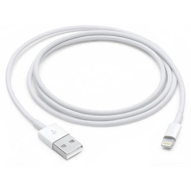 Apple Cabo Lightning USB Branco - 1 Metro-f0a11e74-ae67-46d8-831c-2004c13c7812