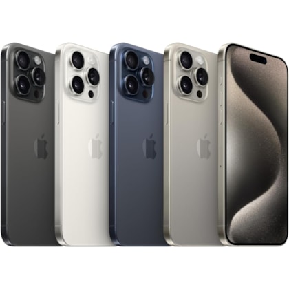 Apple iPhone 15 Pro Max 256GB 5G - Vitrine - tela Super Retina XDR Display 6.7