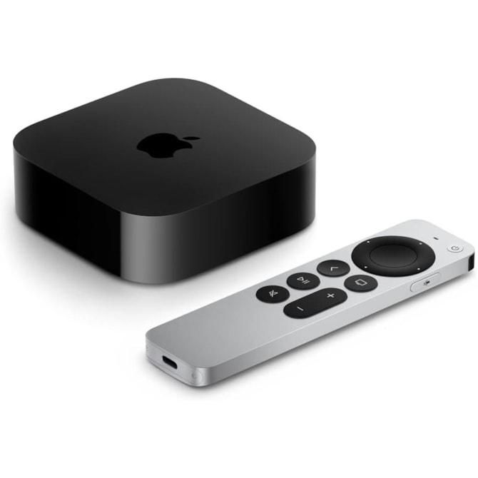 Apple TV 3RD Generation A2737 MN873LZ 2022 4K Ultra HD de 64GB com Wi-Fi/Bluetooth - Preto-39d467e4-909f-4044-8ce1-aa22601bfd9d