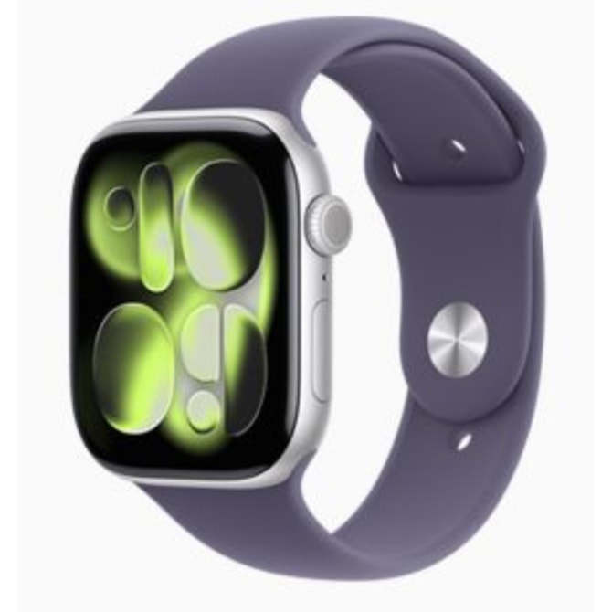 Apple Watch Series 11 46mm GPS - Prateado Alumínio - Pulseira Esportiva-2fde5315-99b4-43b7-9db7-cc8c21df8d2d