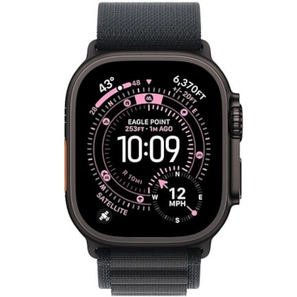 Apple Watch Ultra 3 49 mm GPS + Celular - Black Titanium Alpine Loop