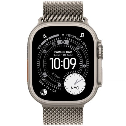 Apple Watch Ultra 3 49mm GPS + Celular - Natural Titanium Milanese Loop