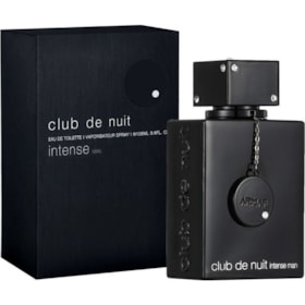 Armaf Perfume Masculino Eau de Toilette 105ml Amadeirado Especiado Club de Nuit Intense - Preto