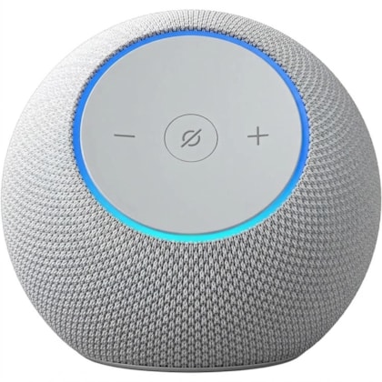 Caixa de Som Amazon Echo Dot Max Alexa Smart Bluetooth - Branco