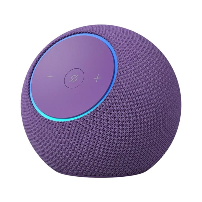 Caixa de Som Amazon Echo Dot Max Alexa Smart Bluetooth - Roxo-93562666-3933-4cb5-af34-1fbbdf99aa9f