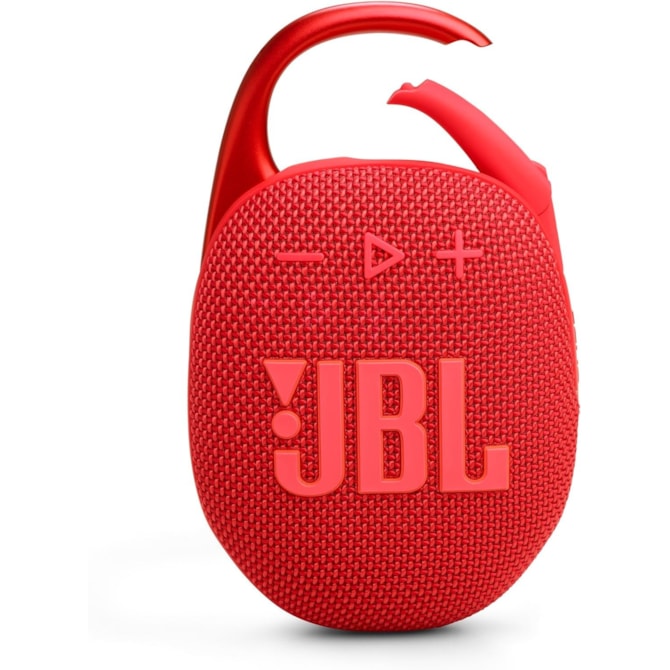 Caixa de som Bluetooth JBL Clip 5 Vermelha Original-d50352f8-0cb7-4870-9ad3-858f1b9d03b8