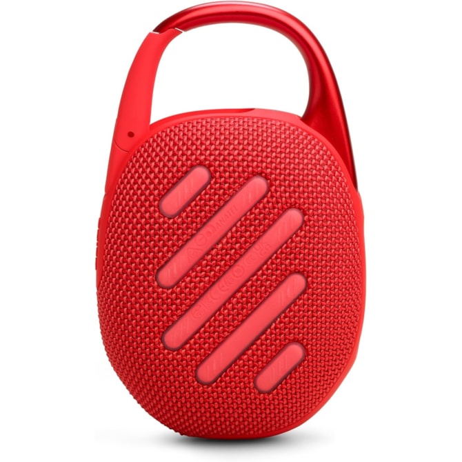 Caixa de som Bluetooth JBL Clip 5 Vermelha Original-59cbd035-3b92-4dd5-b416-00d1dae7d45a