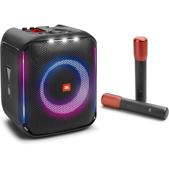 Caixa de som Bluetooth JBL Partybox Encore C/ 2 microfones Original-b5158a24-b7a4-4fa5-a6fa-140bd0b02e56
