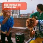 Caixa de som Bluetooth JBL Partybox Encore C/ 2 microfones Original-664e61f8-a45e-4ad4-9938-ee444de4a0e1