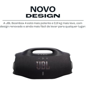 Caixa de Som JBL Boombox 4 Bluetooth 210 Watts - Azul