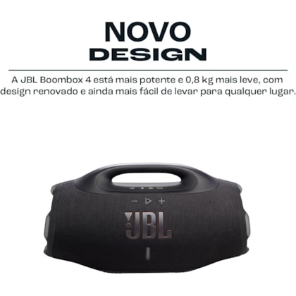 Caixa de Som JBL Boombox 4 Bluetooth 210 Watts - Azul