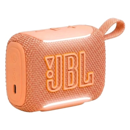 Caixa de som JBL GO 5 4.8W RMS Bluetooth - Laranja