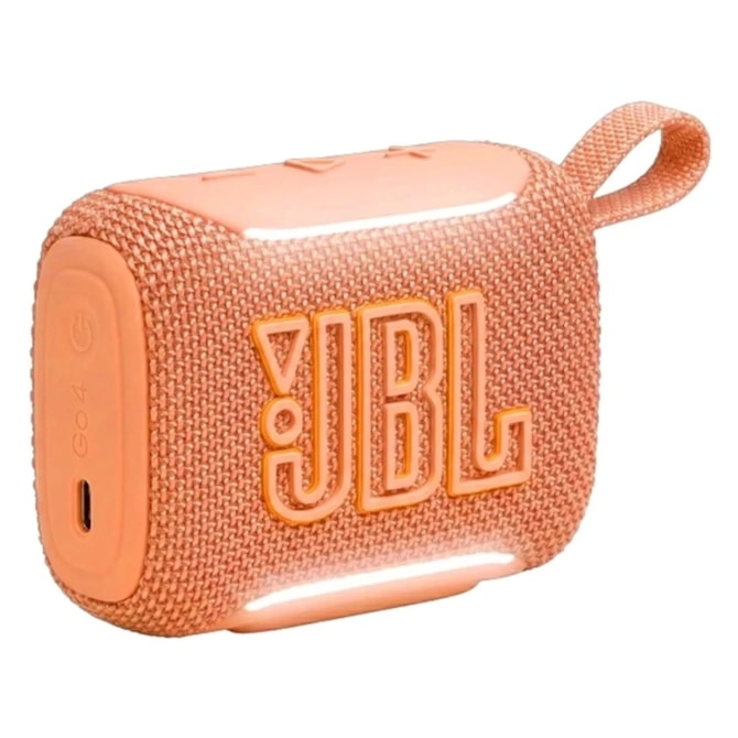 Caixa de som JBL GO 5 4.8W RMS Bluetooth - Laranja-78366f3f-2a36-4190-aabb-f957a32aa057