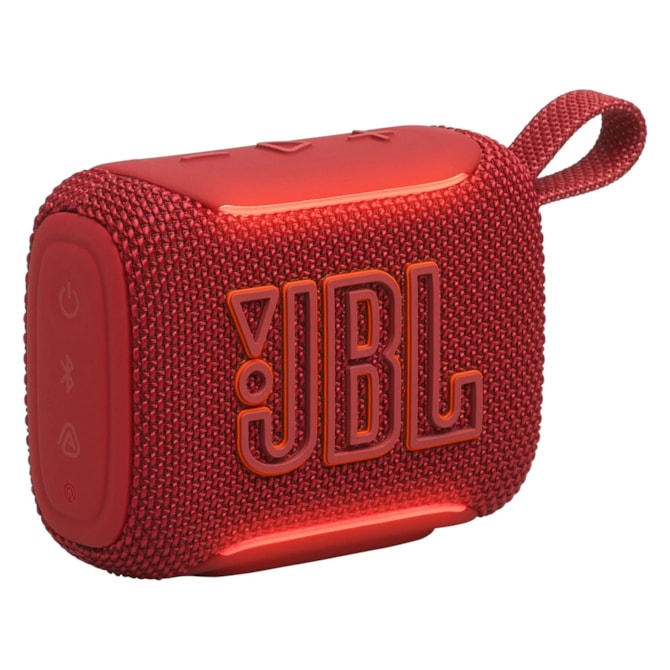 Caixa de som JBL GO 5 4.8W RMS Bluetooth - Vermelho-3c754bf8-6c7b-437e-bf6b-eede0106d082