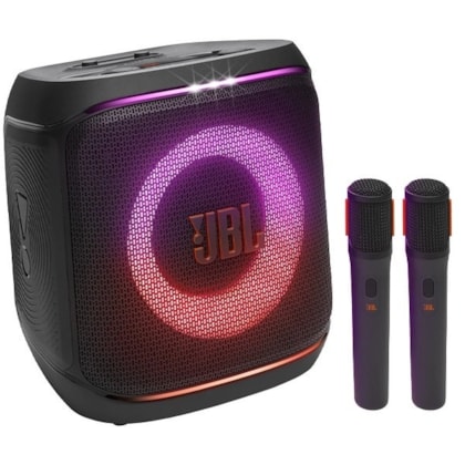  Caixa de Som JBL PartyBox Encore 2 100W RMS com 2 microfones