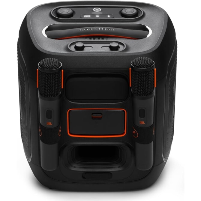 Caixa de Som JBL Partybox Encore 2 100W RMS com 2 Microfones Sem Fio - Preta-2d21e9d6-fca0-4c68-a8ff-41ef840376c5