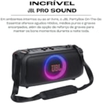 Caixa de Som JBL Partybox On The Go Essential com Microfone Sem Fio - Preta-3a4d4747-ad14-4556-99cd-d436878eb069
