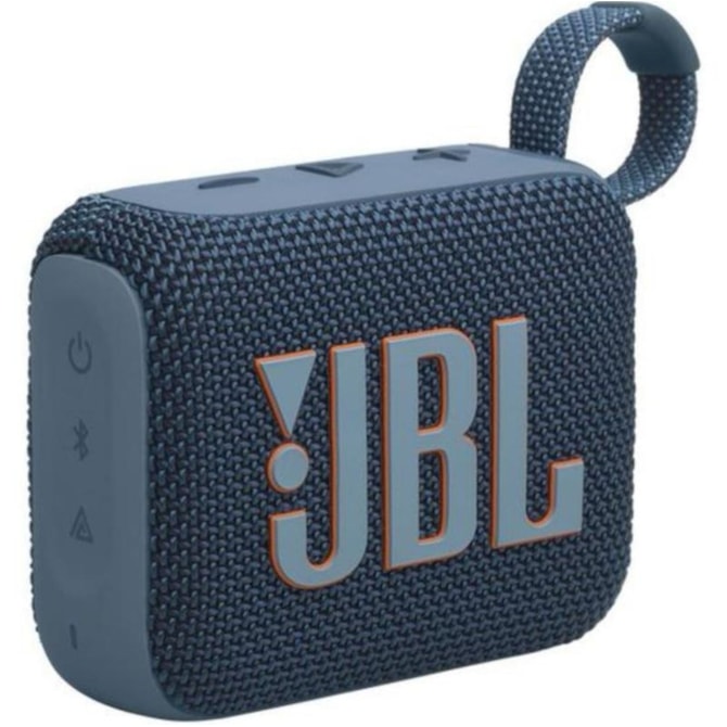 Caixa de som portátil Bluetooth JBL Go 4 Azul Original-39a81864-e242-4b5f-a60d-80754a0f48df