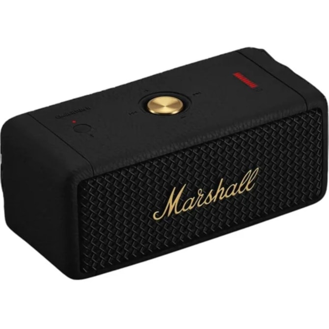 Caixa de Som Portátil Marshall Emberton II Bluetooth - Preto-64218537-7f8e-4a33-b100-82a2d9b09876