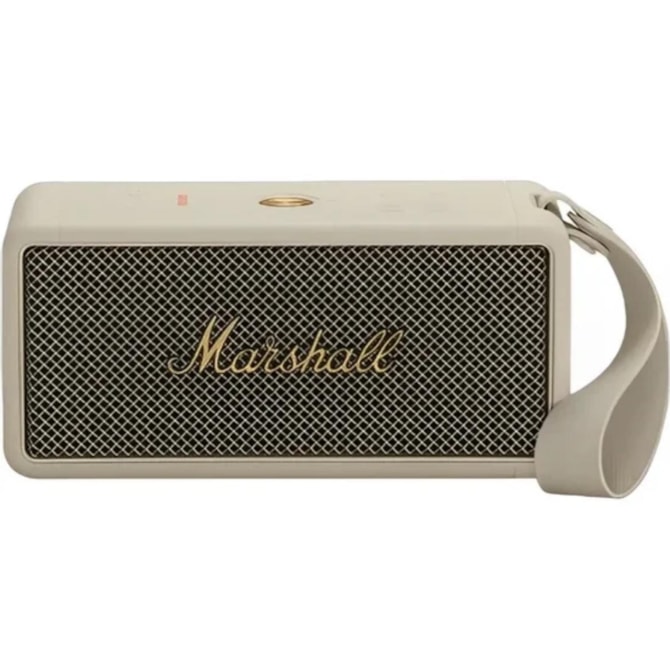 Caixa de Som Portátil Marshall Middleton Bluetooth - Creme-91922e28-30a1-4c7c-8720-3936469fd4e7