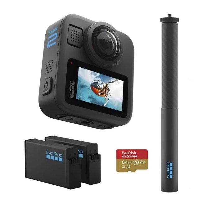 Câmera de Ação 360° GoPro MAX2 8K Bundle - Preto-1e3fae14-ec06-4a23-90d7-cd9e05210249