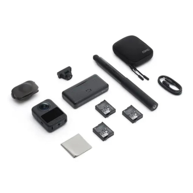 Câmera de Ação Dji Osmo 360 Adventure Combo 128GB 120MP Wifi - Preto-a2b23ce5-a2bf-4766-bf9e-c702355a955f