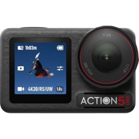 Câmera DJI Osmo Action 5 Pro Adventure Combo - Wi-Fi/Bluetooth - Preto
