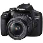 Canon EOS 2000D Câmera DSLR 24.1MP Full HD Wi-Fi Lente EF-S 18-55mm IS II - Preto ( Outlet )-4662e538-e833-4c42-a317-03c8544485dd