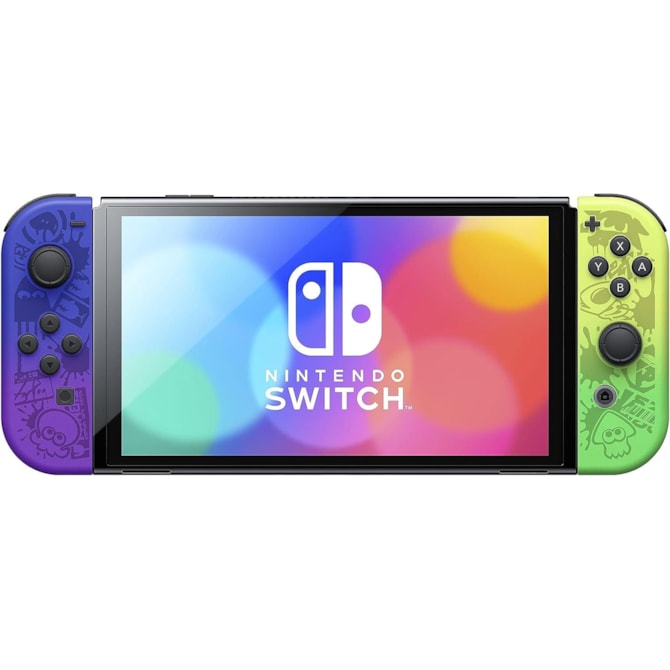 Console Nintendo Switch OLED 64GB Splatoon 3 Special Edition [ Edição Especial ]-4fec6c63-af8f-4949-baf7-4de5942b3996