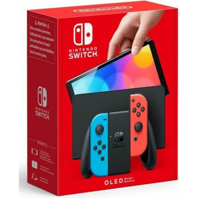 Console Nintendo Switch OLED 64GB Vermelho e Azul ( Neon )  Standard-7fe1c3dd-7da4-41dc-b081-4ce7f1b6a449