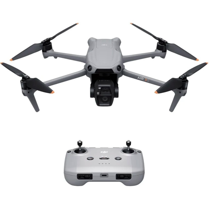 Drone DJI Air 3S (DJI RC-N3) - Wi-Fi/Bluetooth - Cinza-42433bd5-48d4-444d-a2c4-38b1687fa628