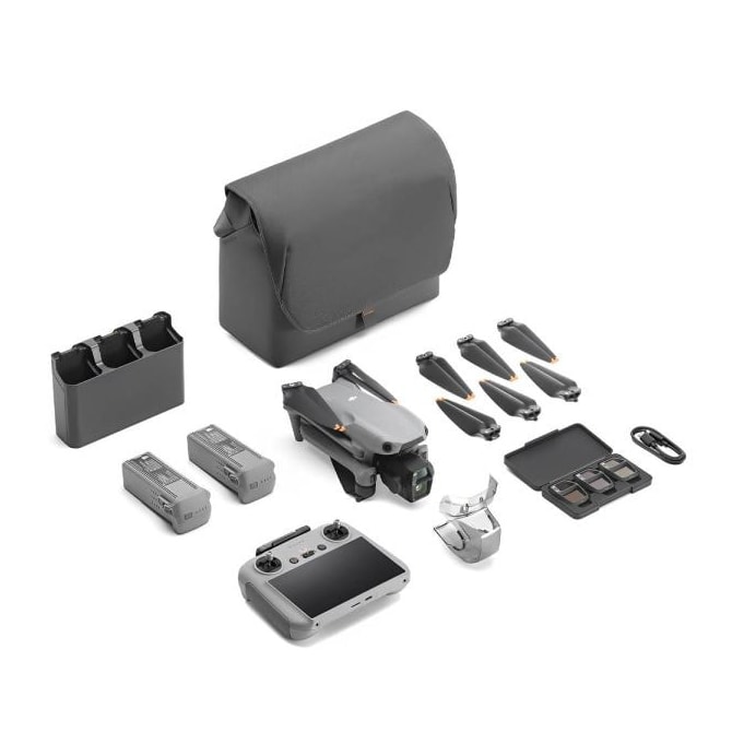 Drone DJI Air 3S Fly More Combo 4K + Controle DJI RC 2 - Branco-35401864-5ed6-4943-8de7-3190bf5a8f10