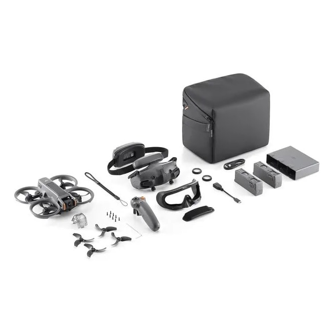 Drone Dji Avata 2 FLY More Combo - 4K - com Controle - Wi-Fi/Bluetooth - com 3 Baterias - Cinza-b8c6ad27-0734-4979-a821-684a260fbfd4