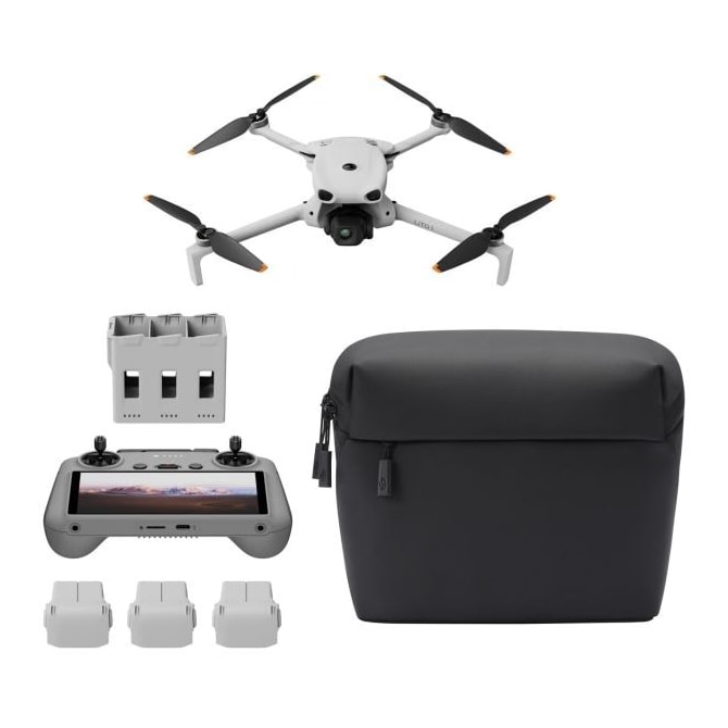 Drone DJI Lito X1 4K Fly More Combo Plus RC 2 - Cinza-4c5421d0-9b5e-4733-a9ec-dbf2f71f34a9