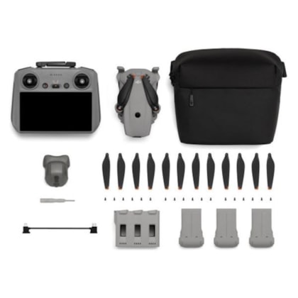 Drone DJI Lito X1 4K Fly More Combo Plus RC 2 - Cinza