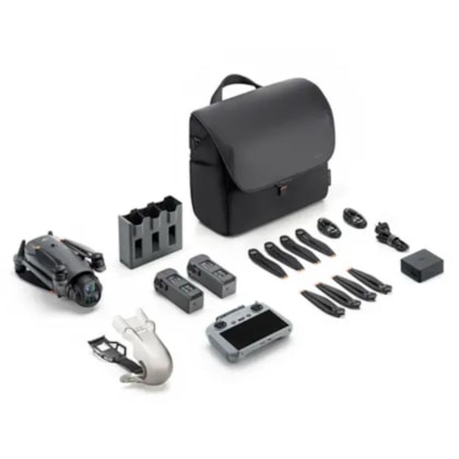 Drone Dji Mavic 4 Pro FLY More Combo (Dji RC 2) - 4K - com Controle - GPS - Cinza