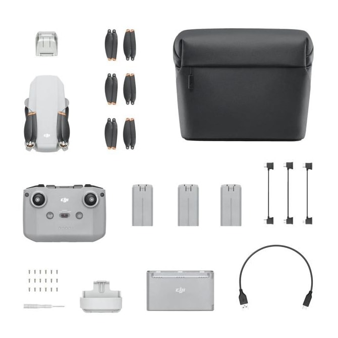 Drone DJI Mini 4K Fly More Combo - Wi-Fi/Bluetooth - Branco-513d39bb-4f03-42b9-b1dc-2c4d41ff05aa