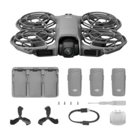 Drone DJI Neo 2 Fly More Combo 4K S/Controle - Cinza