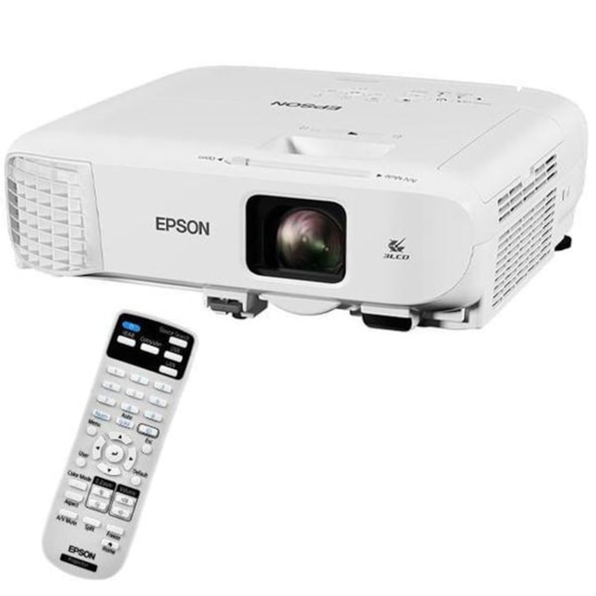 Epson Projetor PowerLite E20 3400 Lúmens XGA HDMI 3LCD V11H981020 - Branco ( Outlet )-0e4572b2-6815-48f7-b745-38124a7b5310