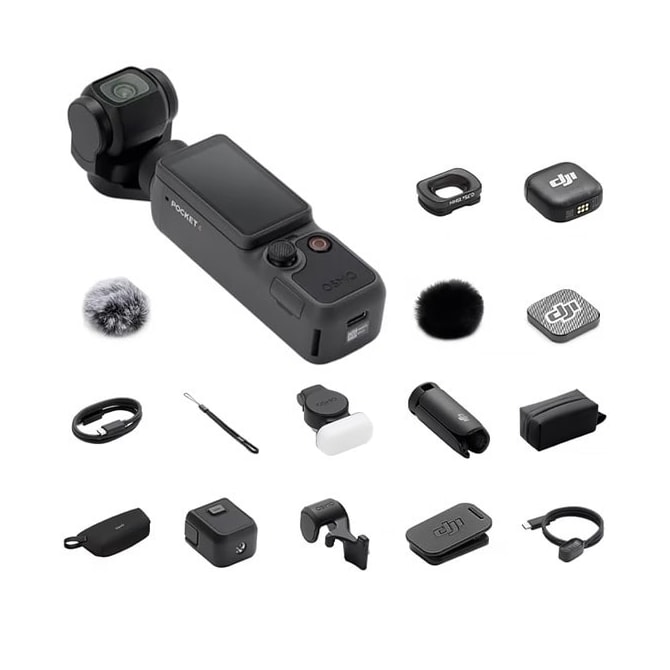 Estabilizador DJI Osmo Pocket 4 Creator Combo 37MP 4K Wi-Fi 6 -79a7d73d-c0f7-4c4d-8da4-b3673ee395cc
