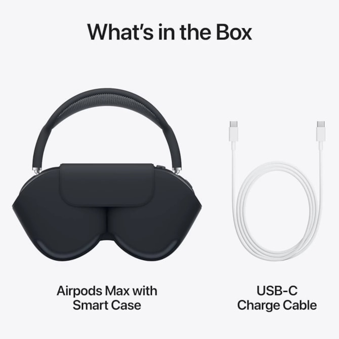 Fone de Ouvido Apple Airpods Max 2 Bluetooth / Anc / USB-C - Estelar-0fab8630-6aed-48fe-8363-d93042491eab