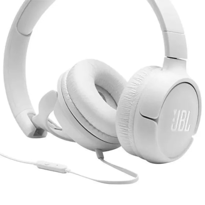 Fone de Ouvido JBL Tune 500 com Fio - Branco-de1f1d02-fbf3-43d0-a384-ed66cc20058d