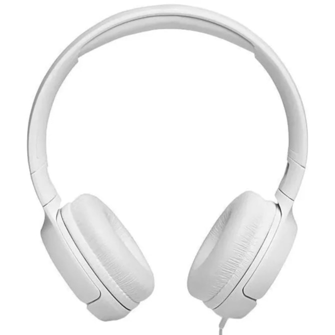 Fone de Ouvido JBL Tune 500 com Fio - Branco-535e3cee-e95b-415e-b477-e4bb05372b94